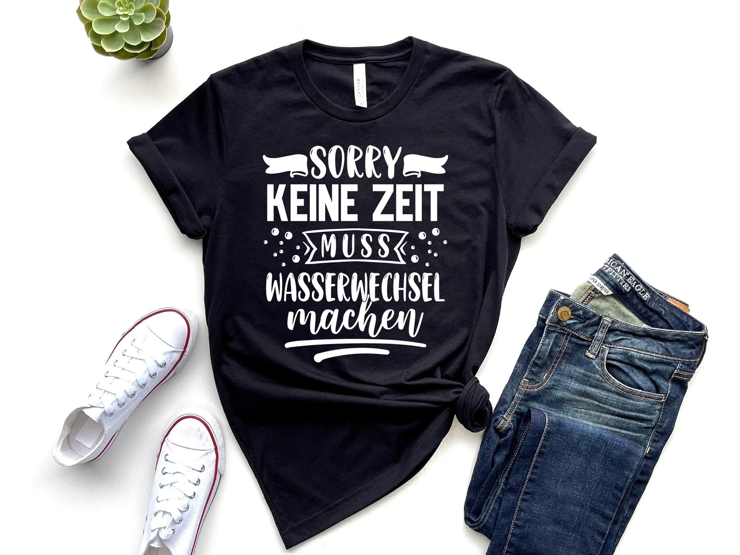 T-Shirt Damen (Sry keine Zeit, muss Wasserwechsel machen)