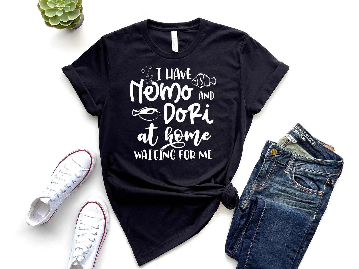 T-Shirt Damen (Nemo Waiting)