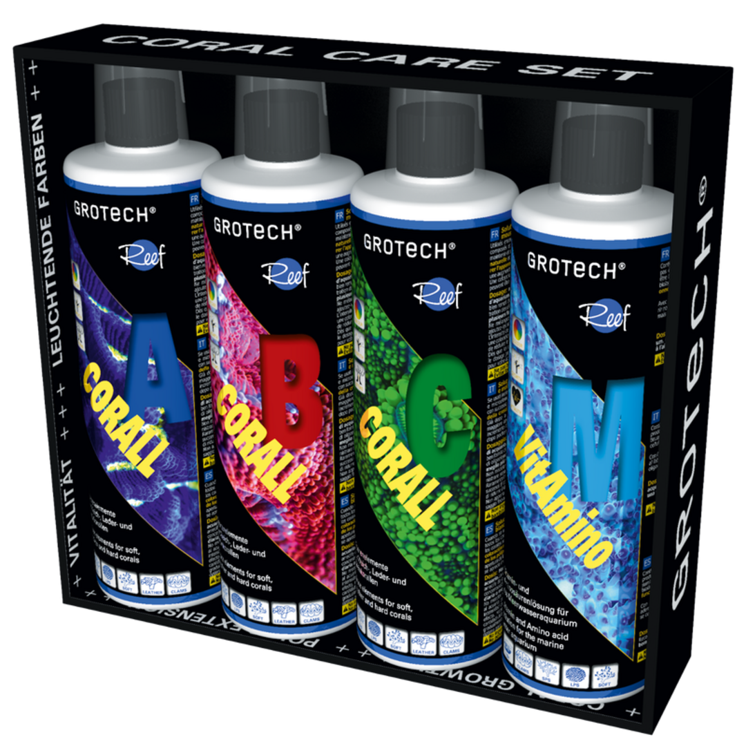 Coral Care Set - Corall A,B,C + VitAmino M je 500ml Set