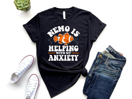T-Shirt Damen (Nemo Anxiety)